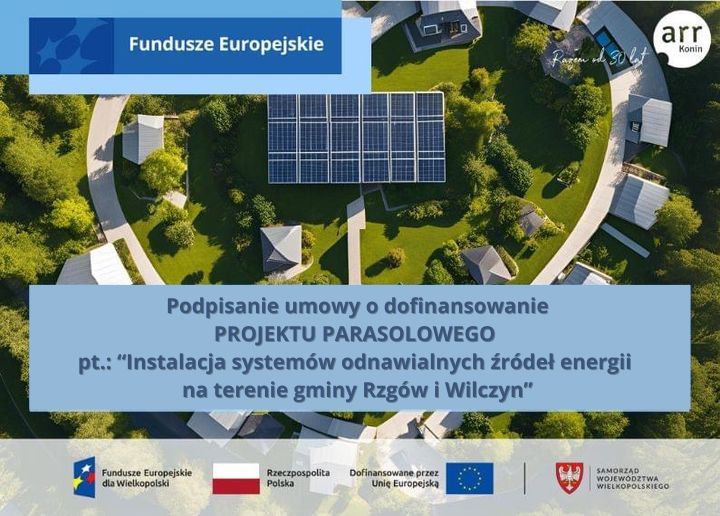 Nowy projekt w Gminie Rzgów: Instalacja odnawialnych źródeł energii