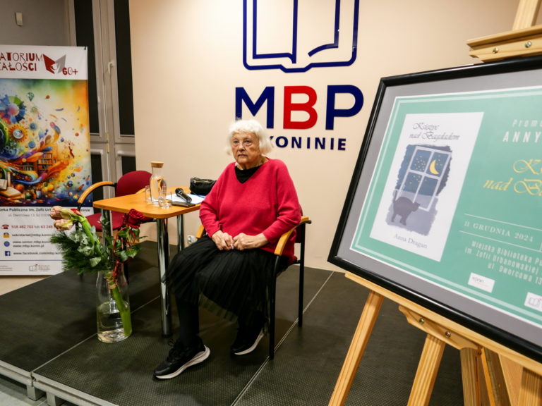 Anna Dragan i jej „Księżyc nad Bagdadem” – literacki wieczór w konińskiej bibliotece