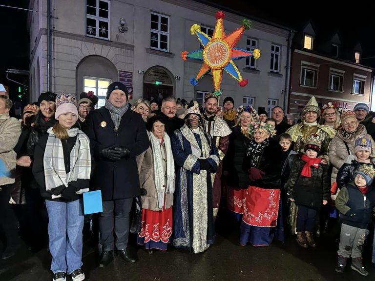 Świąteczne spotkania i Orszak Trzech Króli w gminie Sompolno