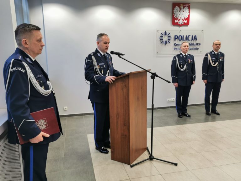 ZMIANA NA STANOWISKU KOMENDANTA MIEJSKIEGO POLICJI W KONINIE