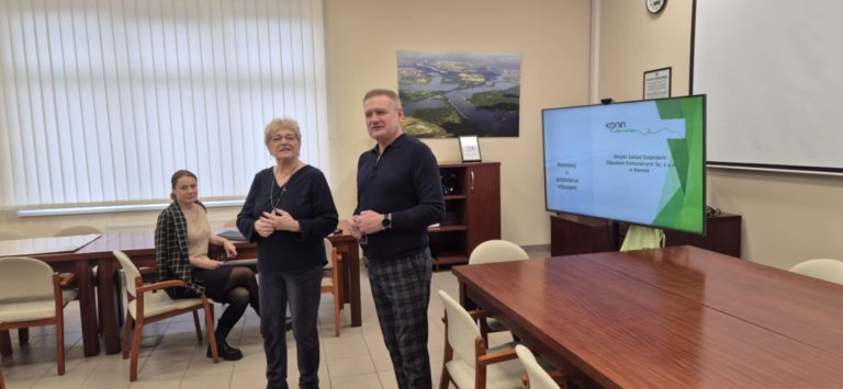 Młodzieżowa Rada Miasta Konina z wizytą w MZGOK w Koninie