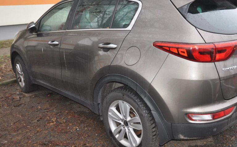 Odzyskany Pojazd – Policja Zatrzymała Kradzioną Kiję”