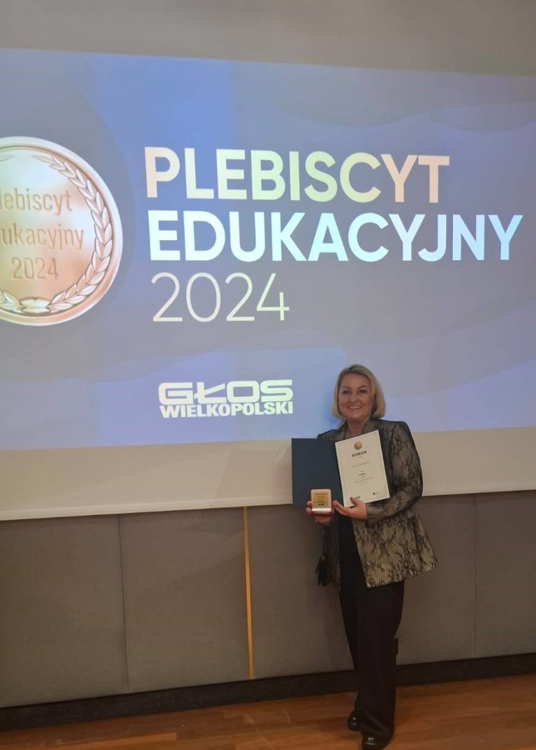 Sukces mieszkanki Gminy i Miasta Tuliszków w Plebiscycie Edukacyjnym