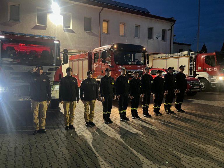 Konińscy strażacy uczcili pamięć zmarłego ratownika medycznego