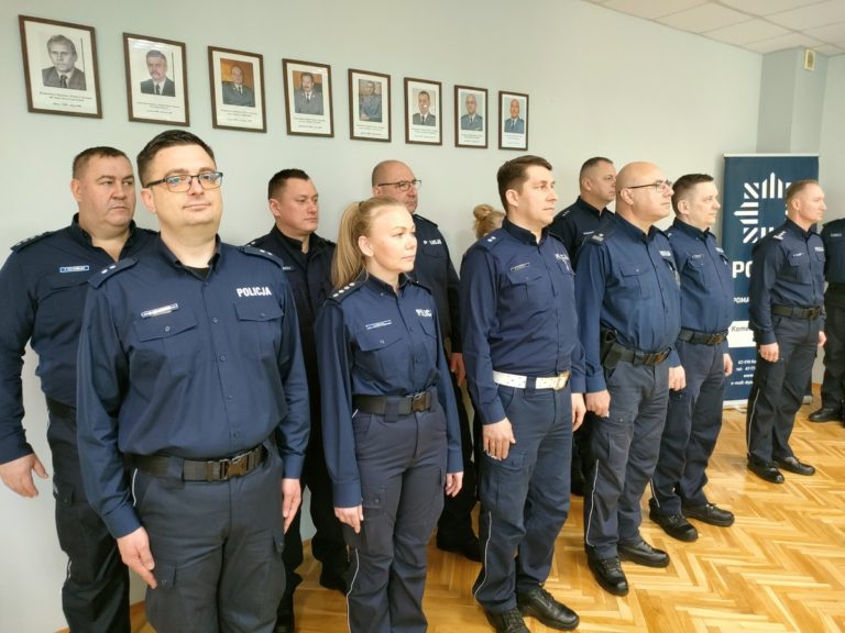 Wyróżnienia dla zasłużonych policjantów