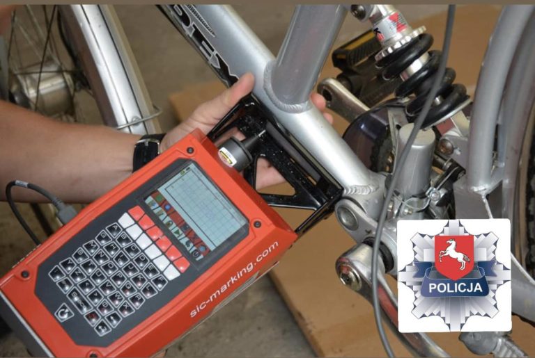 Oznakuj swój rower w Konińskiej Komendzie
