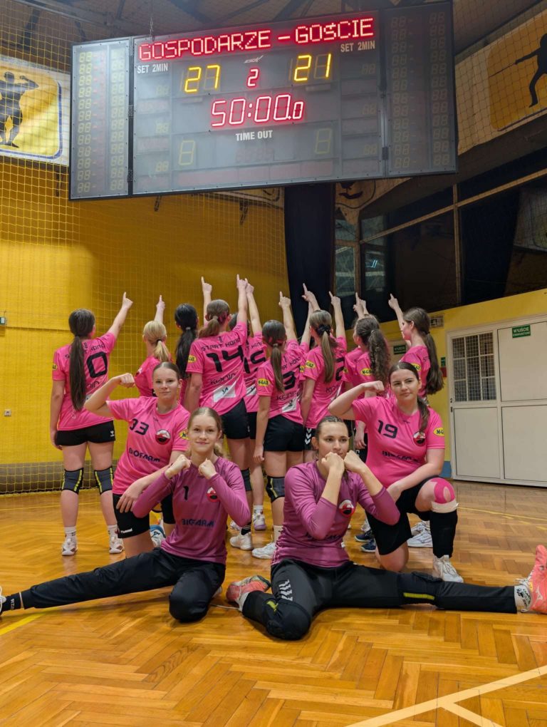 Zwycięstwo drużyny młodziczek SSRiR START KONIN w pierwszym meczu grupy finałowej wojewódzkich rozgrywek