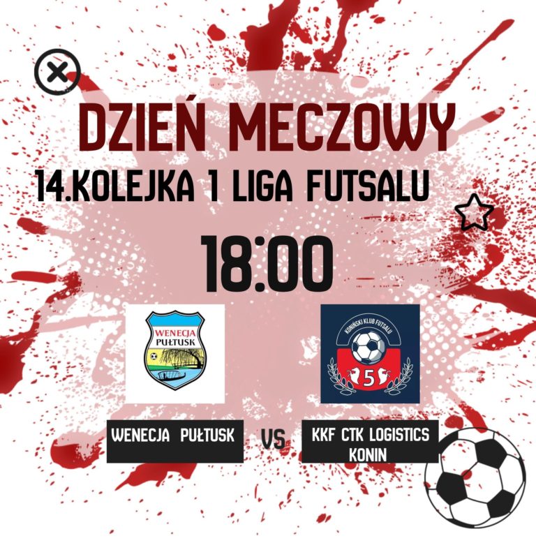 Dziś mecz 14. kolejki 1. Polskiej Ligi Futsalu