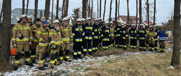 Ćwiczenia „Drwal 2025” – strażacy doskonalili swoje umiejętności