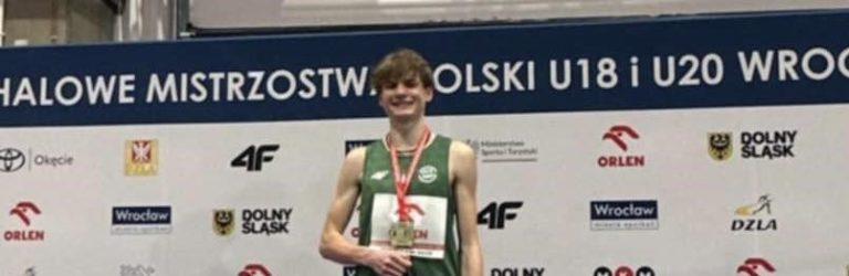 Mateusz Nijakowski halowym mistrzem Polski U20!