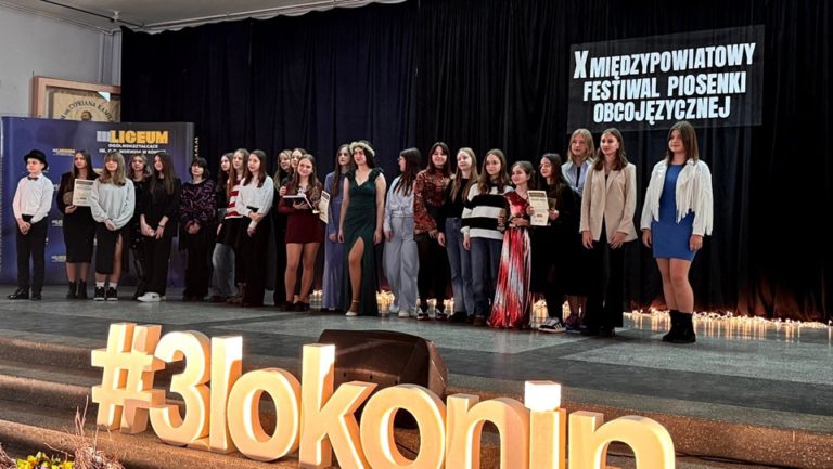 X Międzypowiatowy Festiwal Piosenki Obcojęzycznej w Koninie