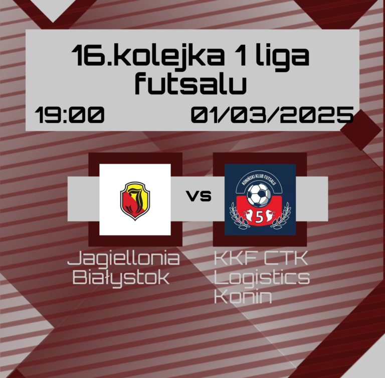 Wyjazd na mecz z Jagiellonią Białystok Futsal