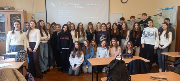 „Jak bronić się przed manipulacją? Wykład dr Eweliny Wesołek-Arent w I LO w Turku”