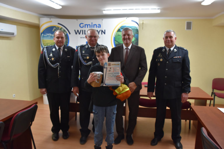 Eliminacje Gminne Ogólnopolskiego Turnieju Wiedzy Pożarniczej „Młodzież Zapobiega Pożarom” 2025 w Gminie Wilczyn
