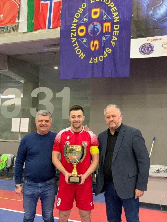 Janek Paczyński reprezentantem Polski w futsalu niesłyszących