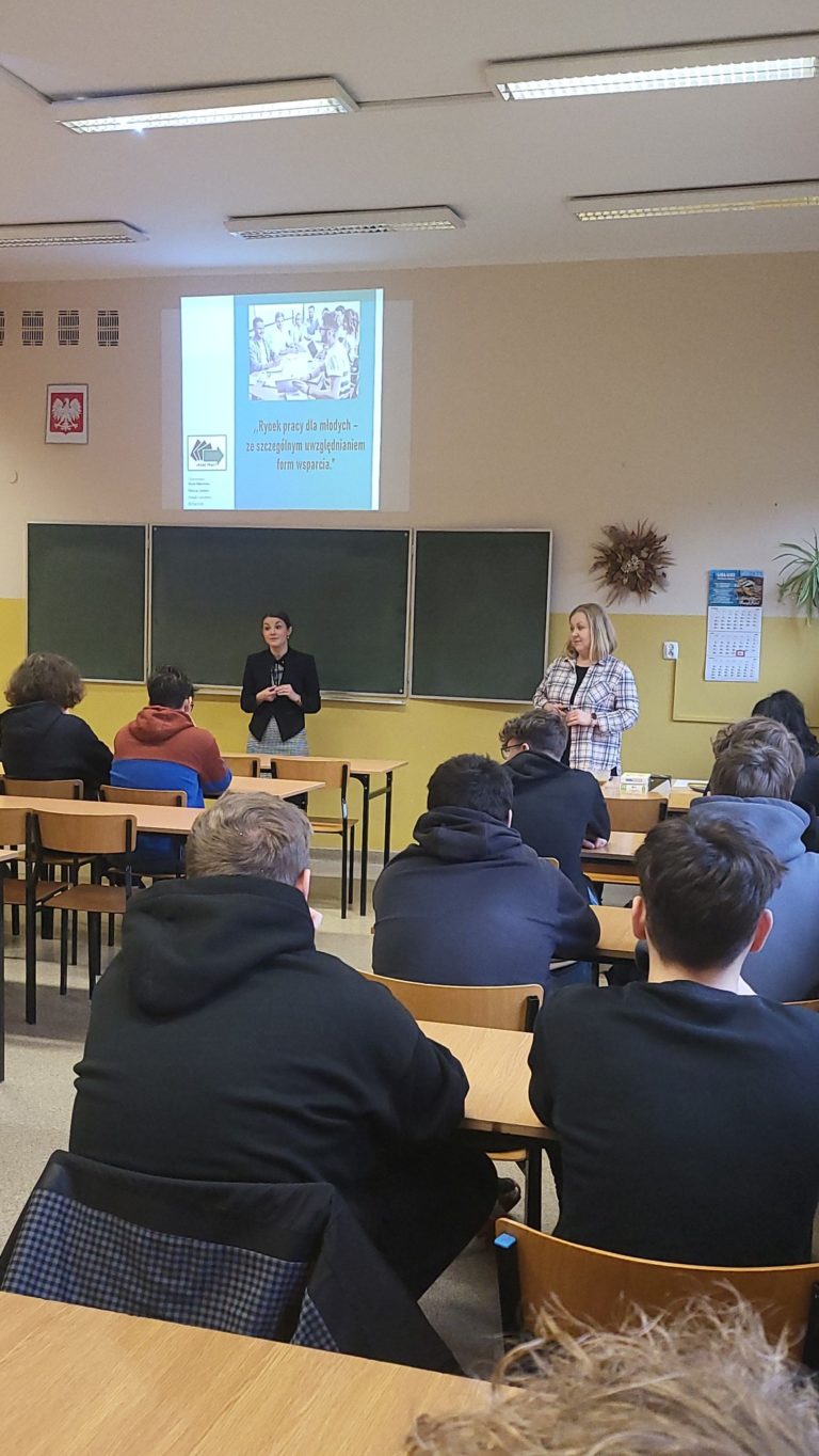 Spotkanie z Doradcami Zawodowymi w Zespole Szkół Technicznych w Koninie