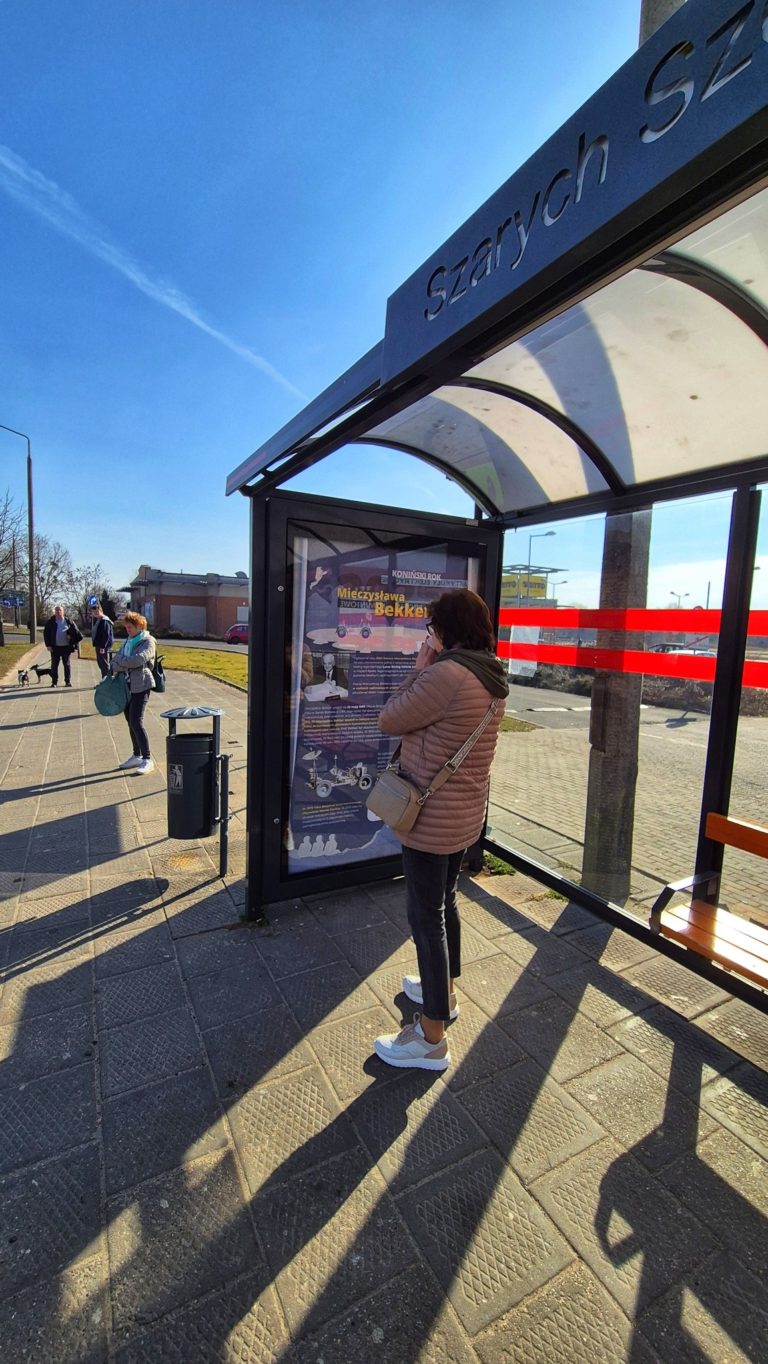 Mieczysław Bekker na ulicach Konina – wyjątkowe citylighty przypominają o wybitnym inżynierze