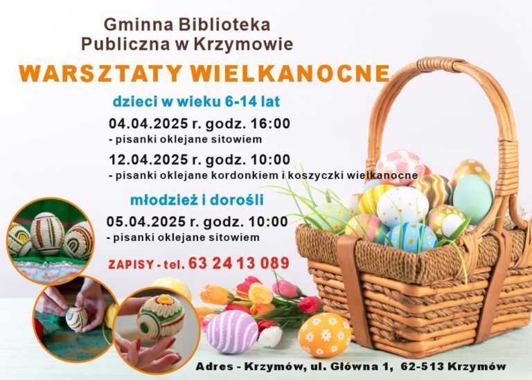 Twórcze przygotowania do Wielkanocy w bibliotece