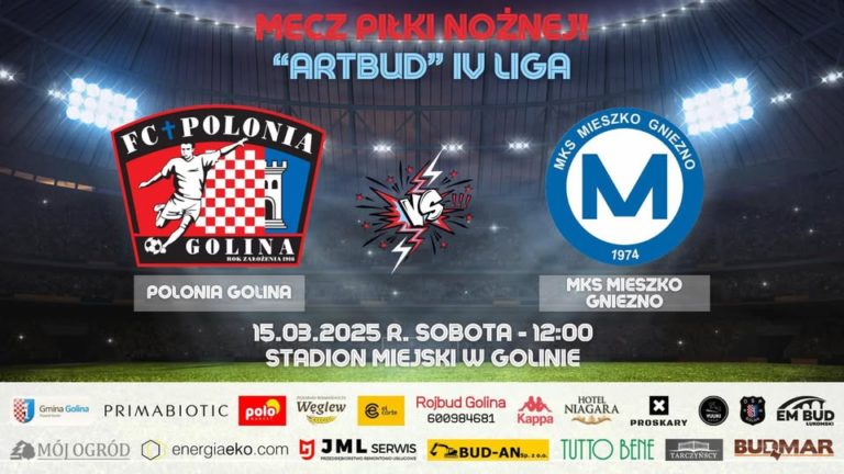 Polonia Golina gotowa na kluczowe starcie z Mieszkiem Gniezno