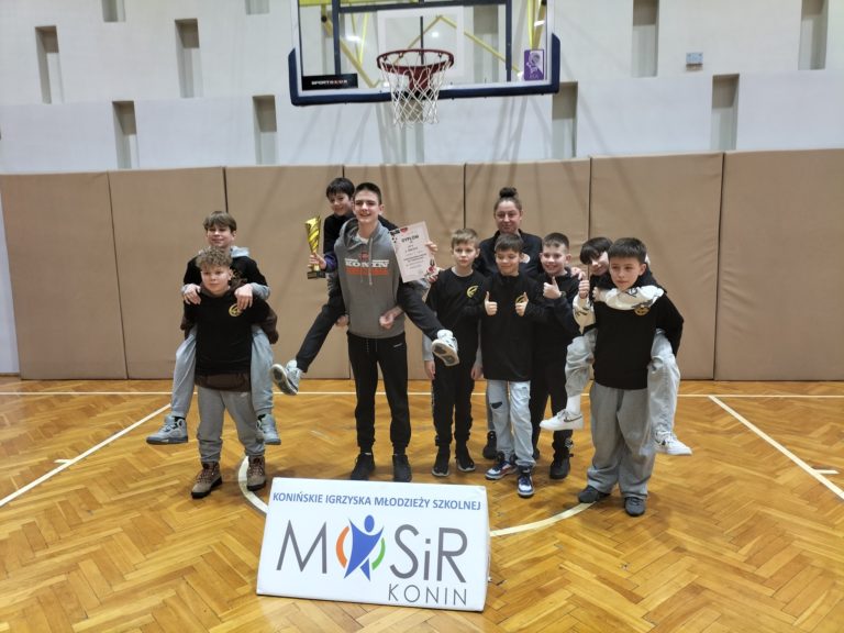 Szkolne Mistrzostwa Konina w Koszykówce Chłopców: Zwycięstwo Szkoły Podstawowej nr 4
