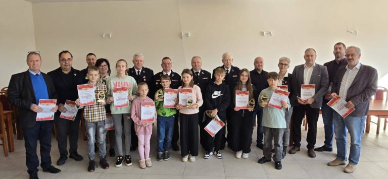 Gminne eliminacje Ogólnopolskiego Turnieju Wiedzy Pożarniczej w Rychwale