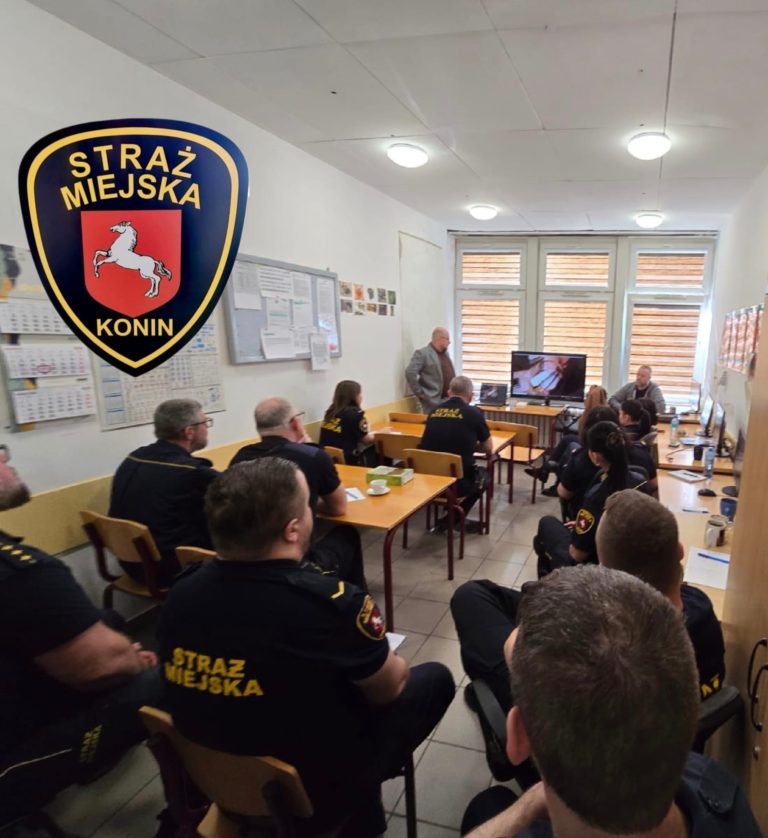 Strażnicy miejscy w Koninie doskonalili umiejętności kontroli palenisk