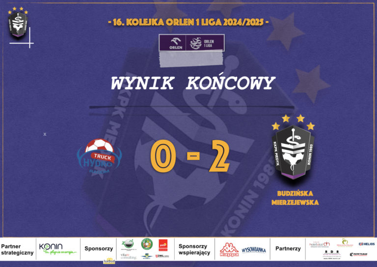 Medyk Konin triumfuje w Radomiu