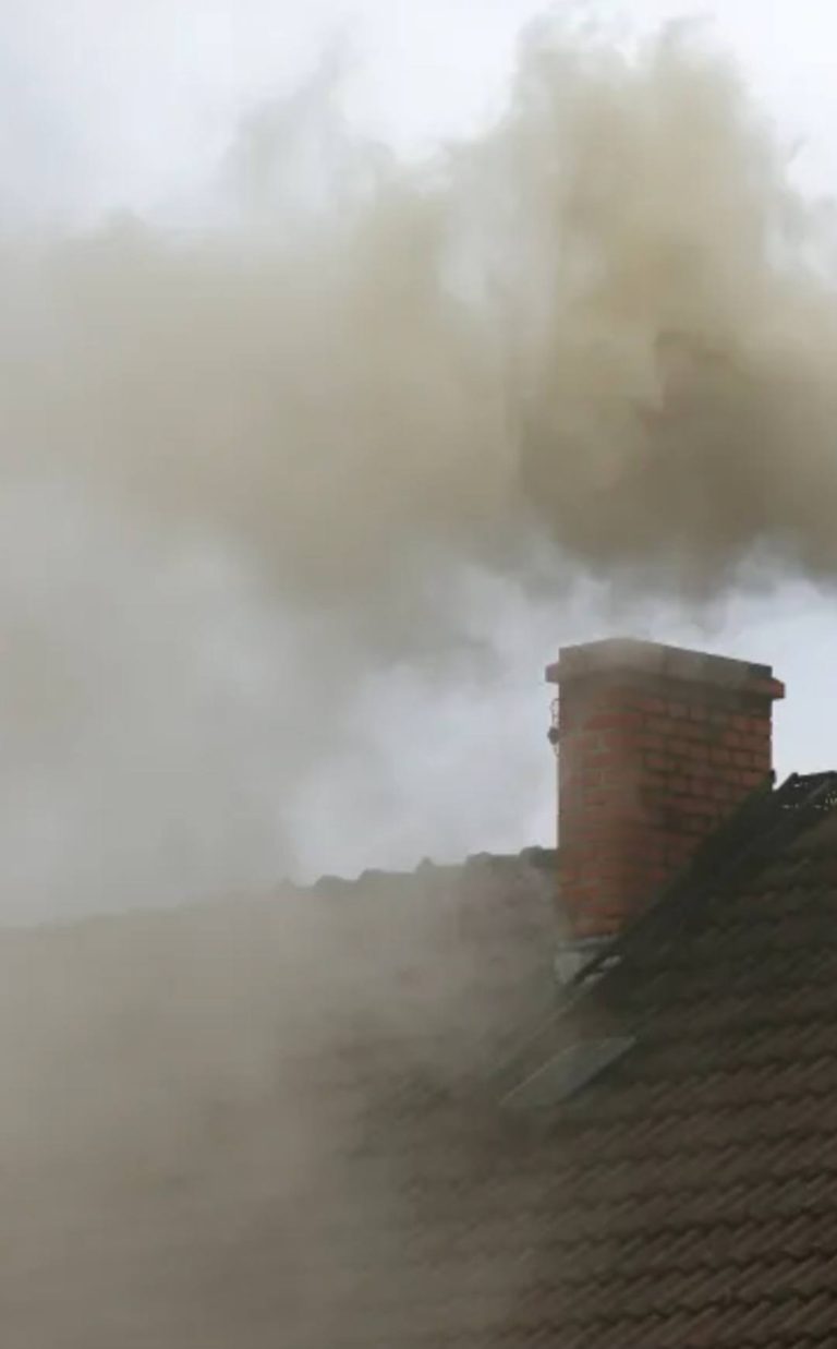 Straż Miejska ukarała właściciela posesji za spalanie odpadów