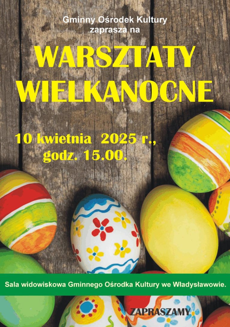 Warsztaty Wielkanocne we Władysławowie – twórcza zabawa dla całej rodziny