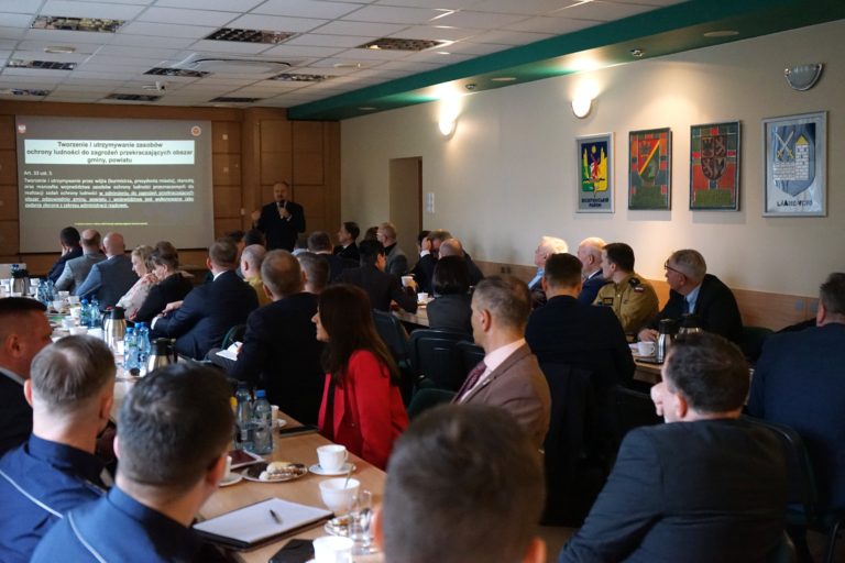 Spotkania koordynacyjne o ochronie ludności i obronie cywilnej dla wielkopolskich samorządów