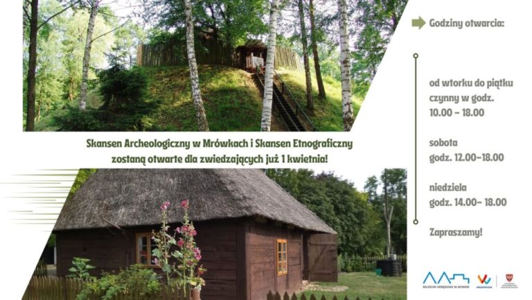 Skanseny ponownie otwarte – zaplanuj wizytę od 1 kwietnia