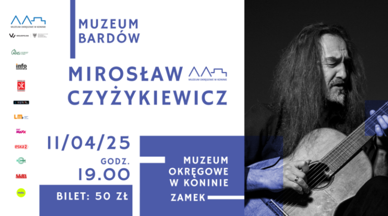 Mirosław Czyżykiewicz wystąpi w Muzeum Bardów