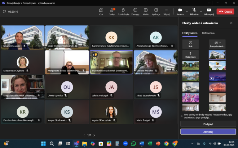V Konferencja „Resocjalizacja w perspektywie edukacyjnej, prewencyjnej i profilaktycznej”10 marca 2025