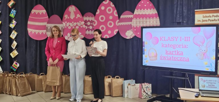 Ponad sto prac w gminnym konkursie „Ozdoba wielkanocna”. Najlepsi uczniowie nagrodzeni