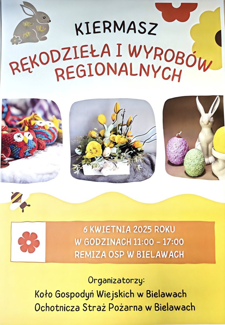Kiermasz Rękodzieła i Wyrobów Regionalnych w Bielawach