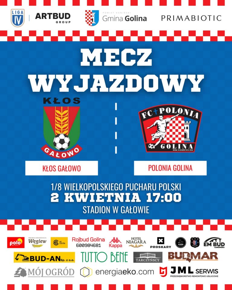 Polonia Golina w walce o awans w Wielkopolskim Pucharze Polski