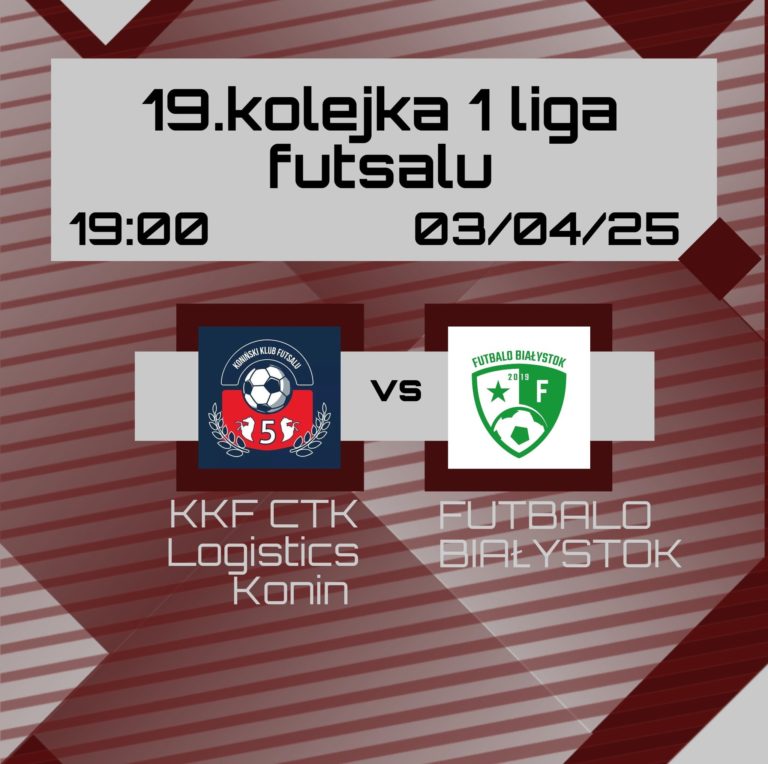 Ostatnie spotkanie I ligi futsalu w Koninie