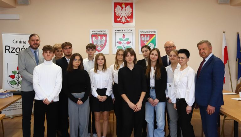 Młodzieżowa Rada Gminy Rzgów rozpoczęła działalność