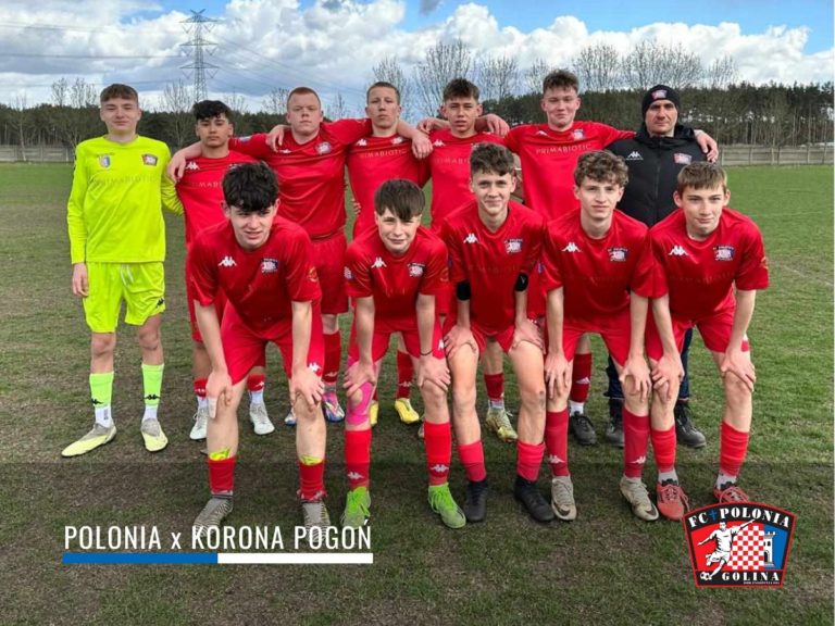 Efektowne zwycięstwo juniorów Polonii Golina na inaugurację ligi