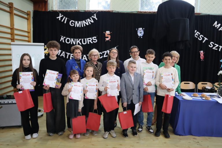 KRÓLOWA NAUK I JEJ MISTRZOWIE – Gminny Konkurs Matematyczny 2025