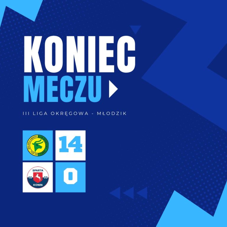 MKS Sparta Konin – Przegrana w meczu z Tur 1921 Turek