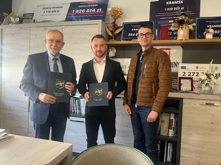 Remont Gminnego Ośrodka Kultury i Ochotniczej Straży Pożarnej w Kramsku – Umowa podpisana