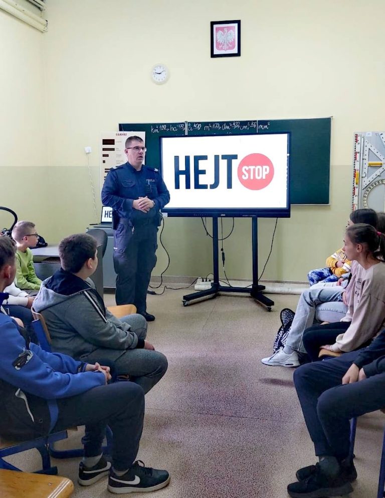 Stop hejtowi – spotkanie o bezpieczeństwie w sieci w Szkole Twórczej Integracji w Milinie