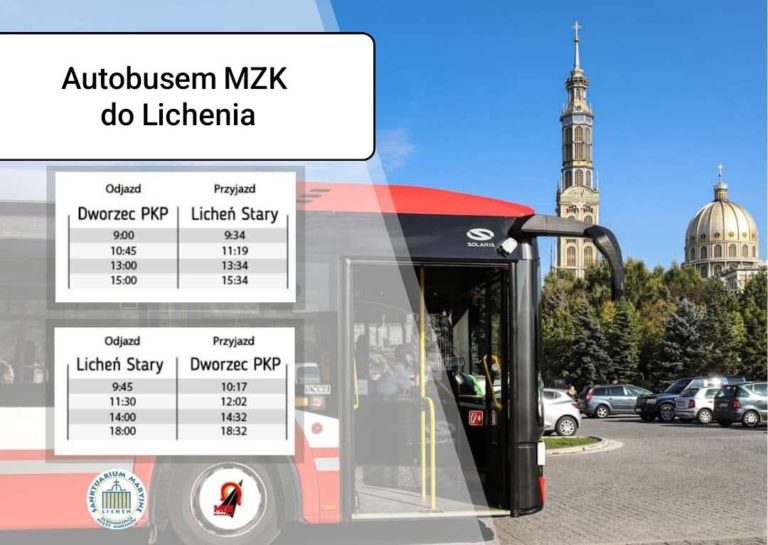 Od majowa linia 67 kursuje do Sanktuarium Matki Bożej Licheńskiej