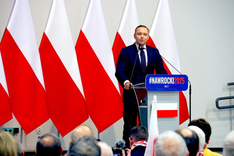 Karol Nawrocki spotkał się z mieszkańcami Konina