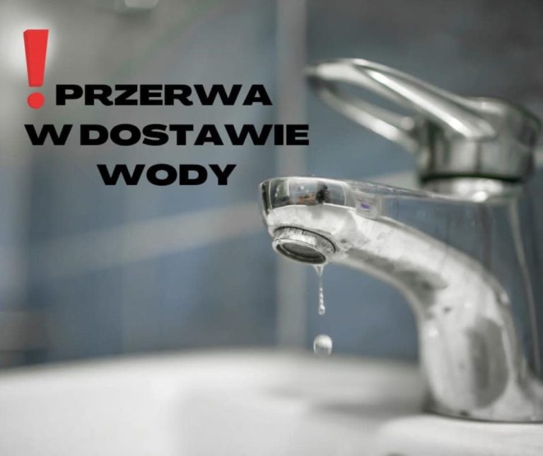 Uwaga: Przerwa w dostawie wody w Budzisławiu Kościelnym