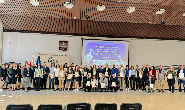 Studenci o bezpieczeństwie. Ogólnopolska konferencja naukowa w Koninie