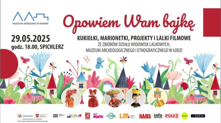 Magiczny świat teatru lalek w Koninie. Niezwykła wystawa „Opowiem Wam bajkę…” już wkrótce