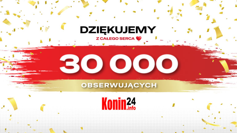 Dziękujemy za 30 000 obserwujących!