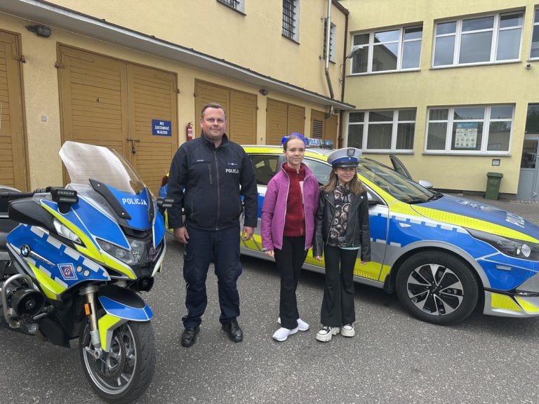 Marzenie spełnione dzięki WOŚP. Niezwykła wizyta u konińskich policjantów